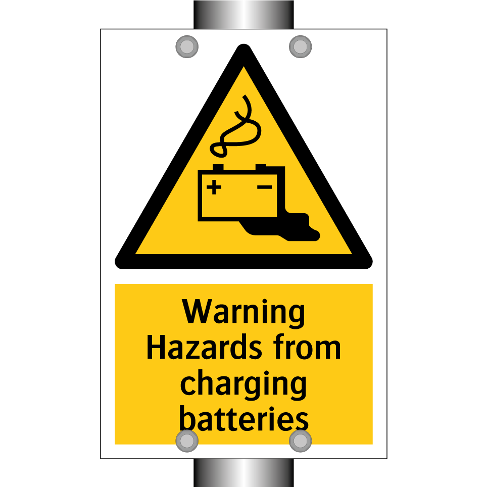 Warning Hazards from charging batteries