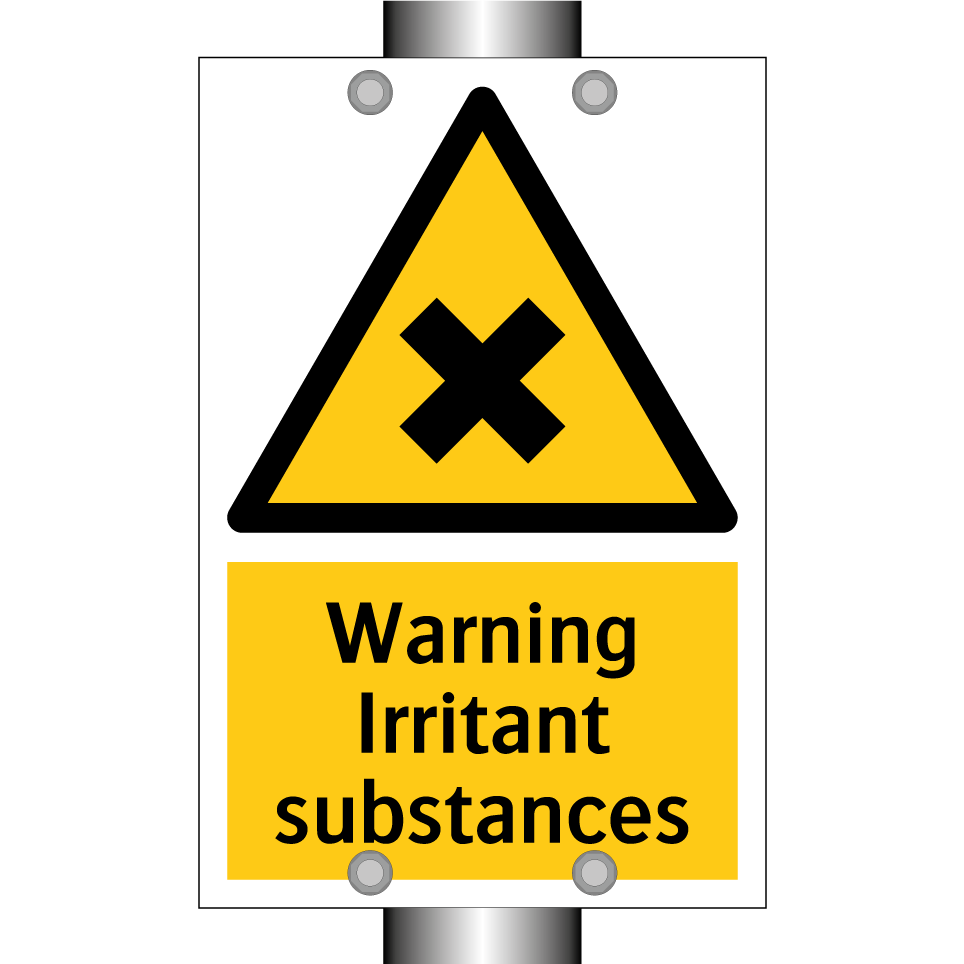 Warning Irritant substances