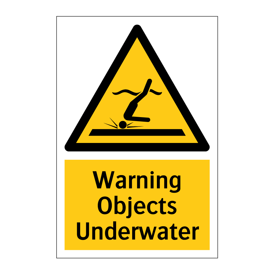 Warning Objects Underwater
