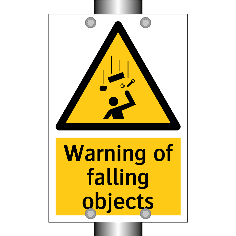 Warning of falling objects