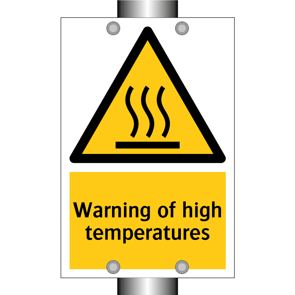 Warning of high temperatures