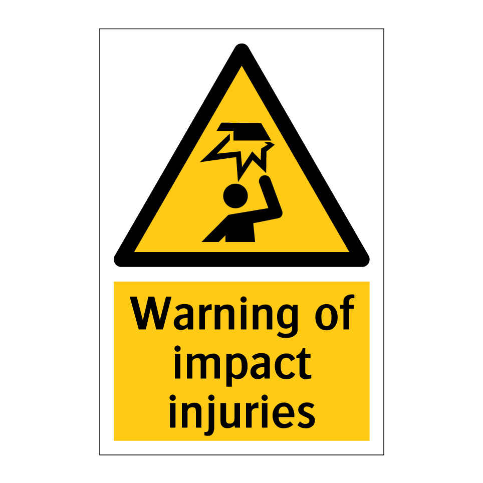 Warning of impact injuries