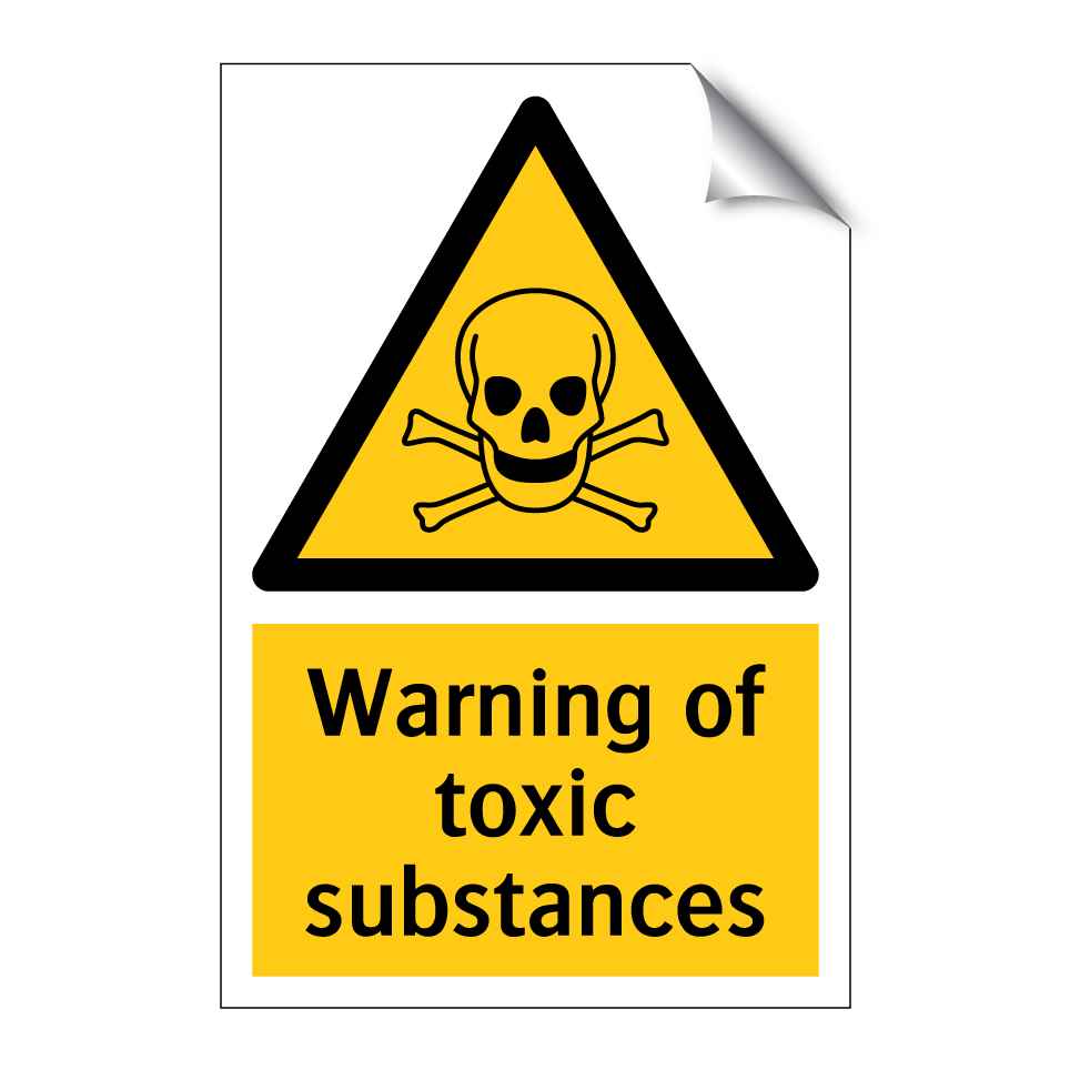 Warning of toxic substances