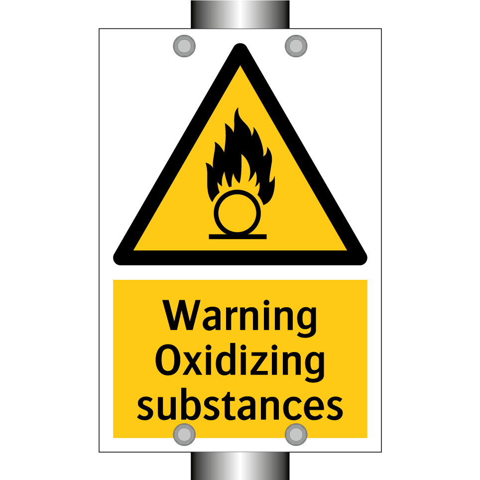 Warning Oxidizing substances