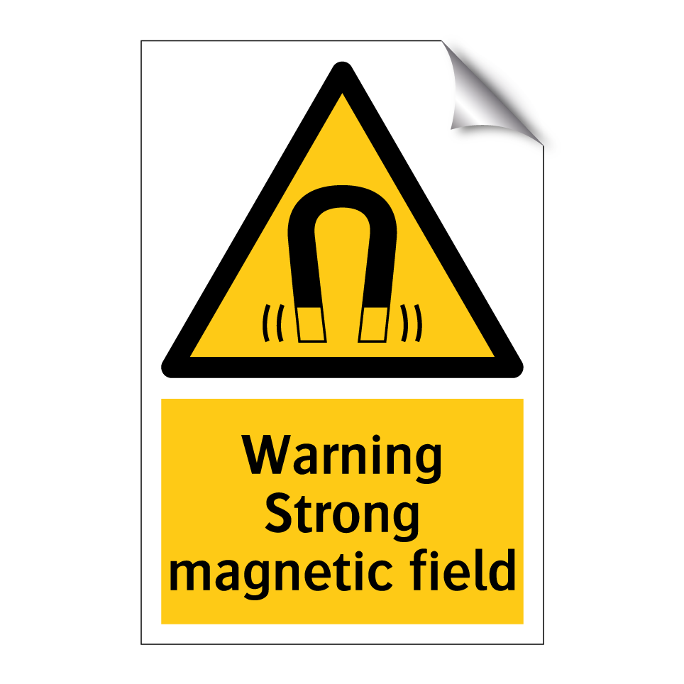 Warning Strong magnetic field