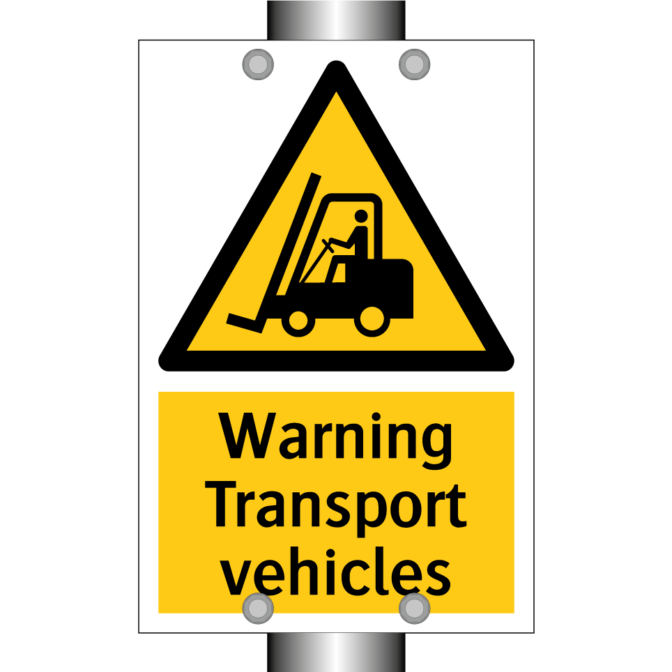 Warning Transport vehicles