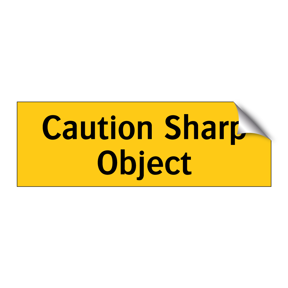 Caution Sharp Object