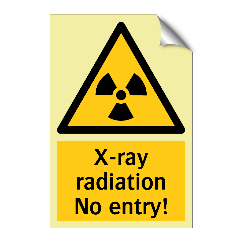 X-ray radiation No entry!