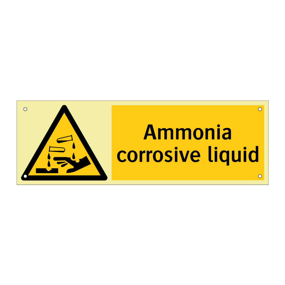 Ammonia corrosive liquid