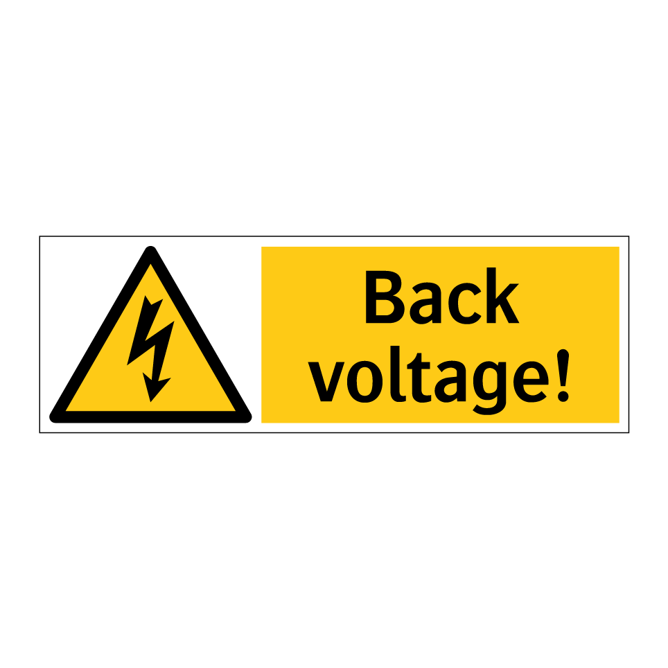Back voltage!