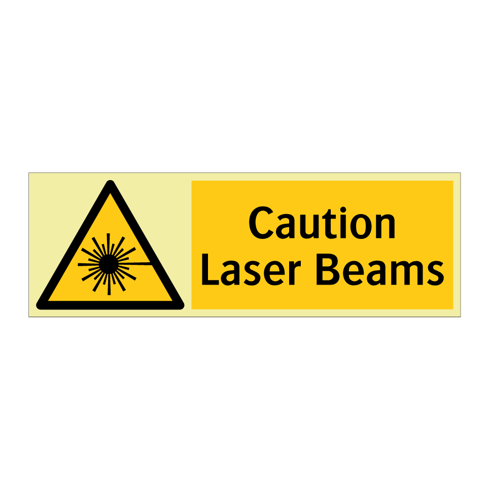 Caution Laser Beams