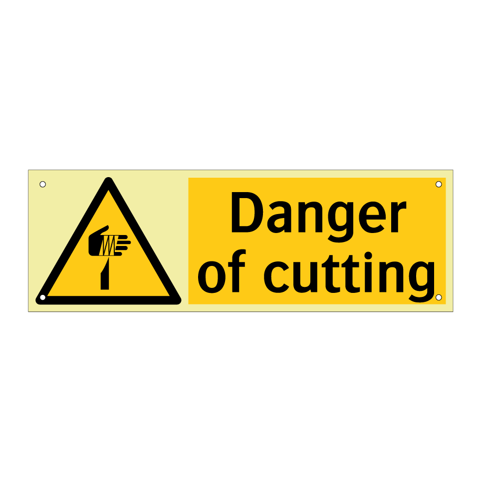 Danger of cutting