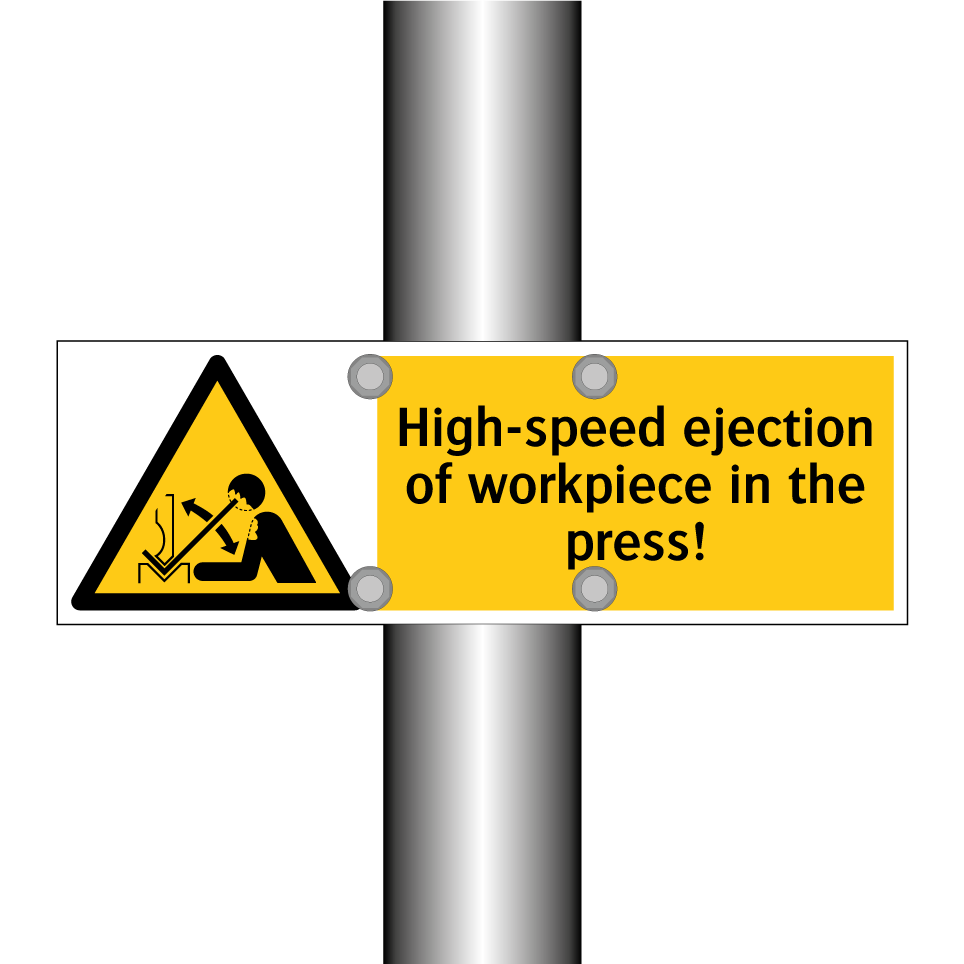 High-speed ejection of workpiece in the press!
