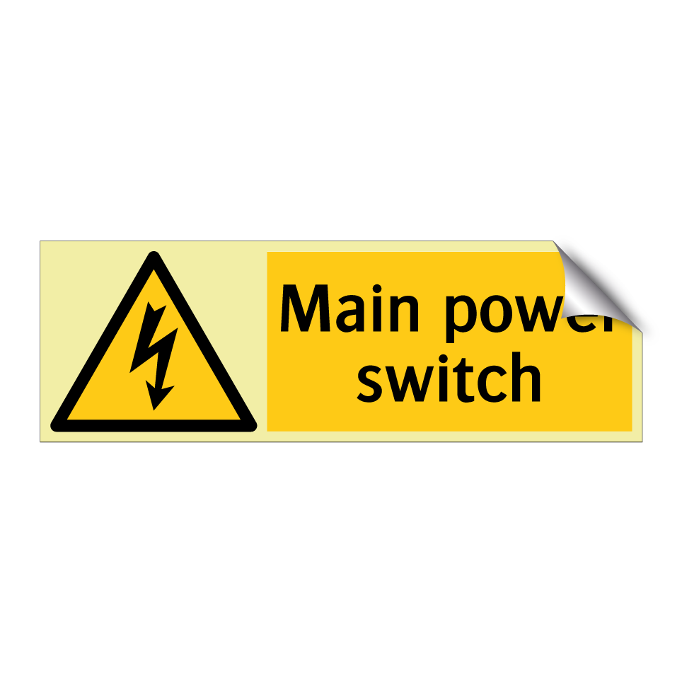 Main power switch
