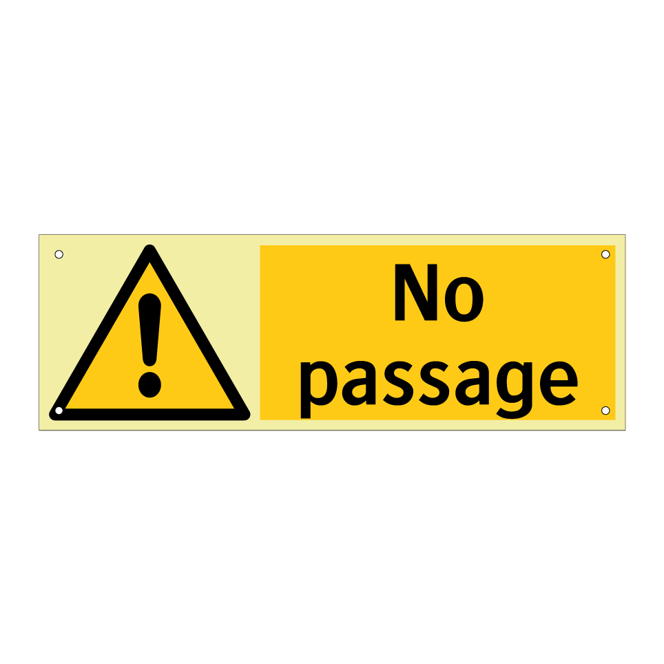 No passage