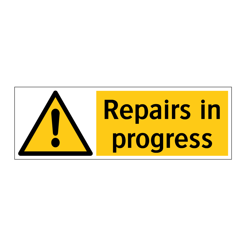 Repairs in progress