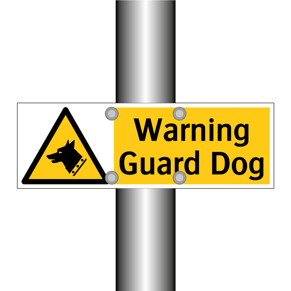 Warning Guard Dog