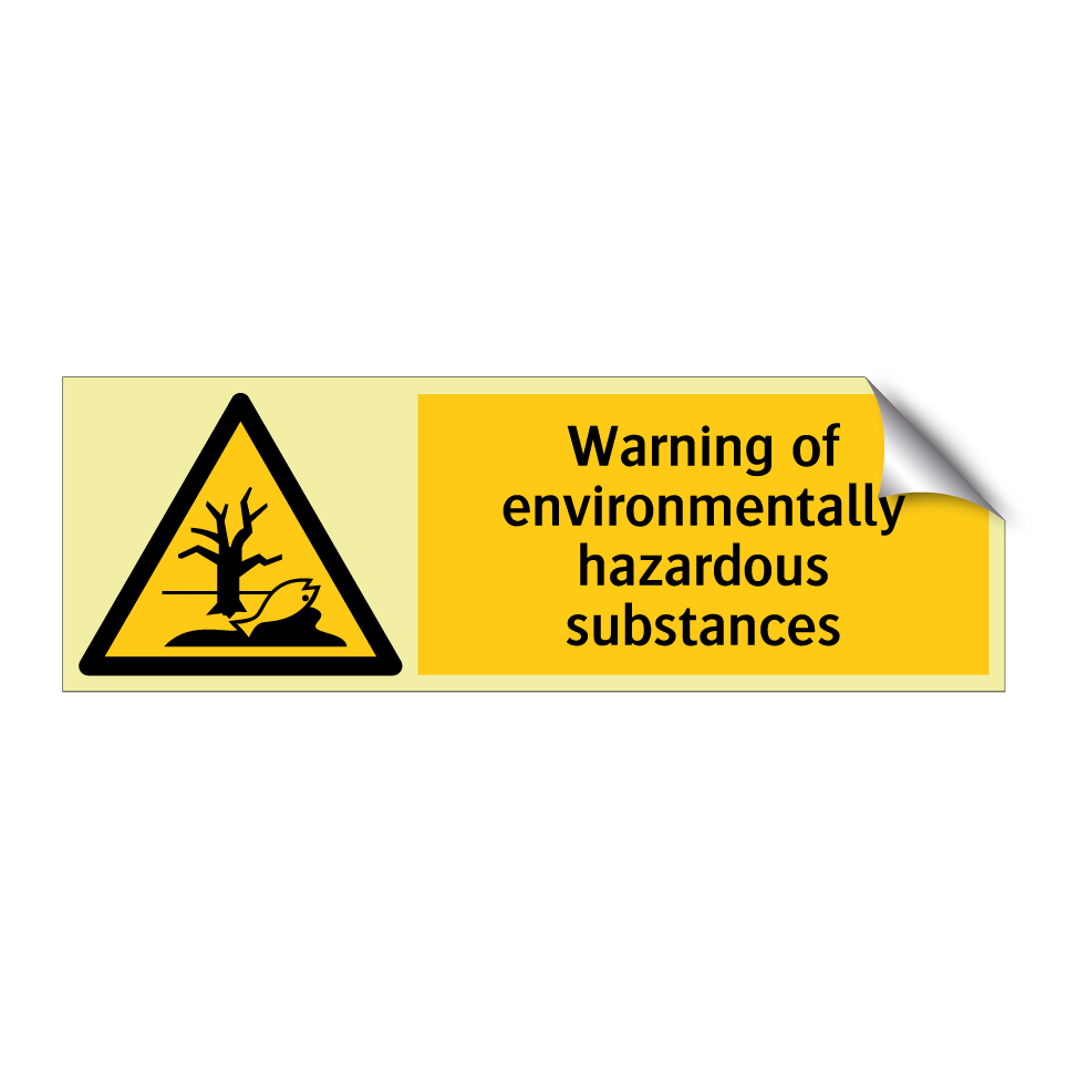 Warning of environmentally hazardous substances