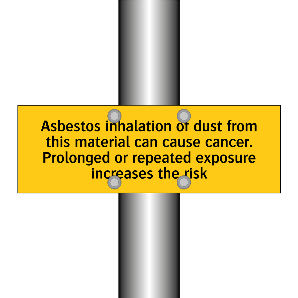 Asbestos inhalation of dust from this material can cause cancer. Prolonged or repeated exposure increases the risk