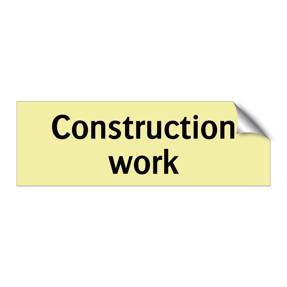Construction work