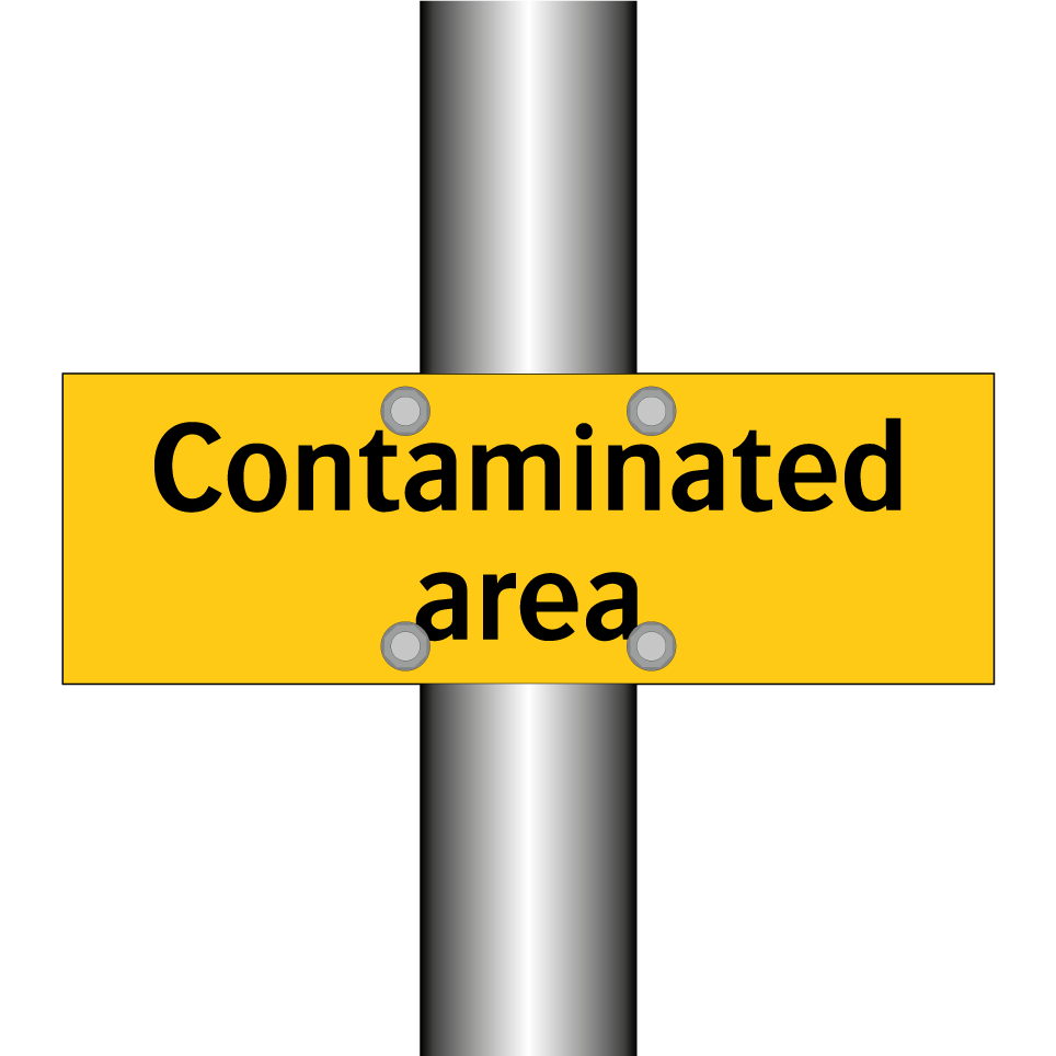 Contaminated area