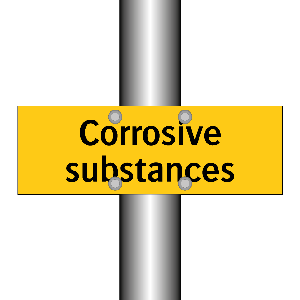 Corrosive substances