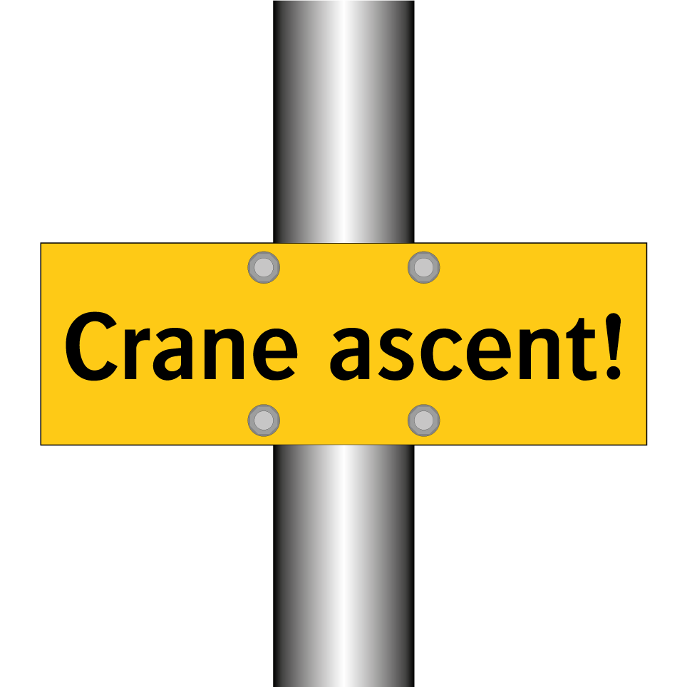 Crane ascent!