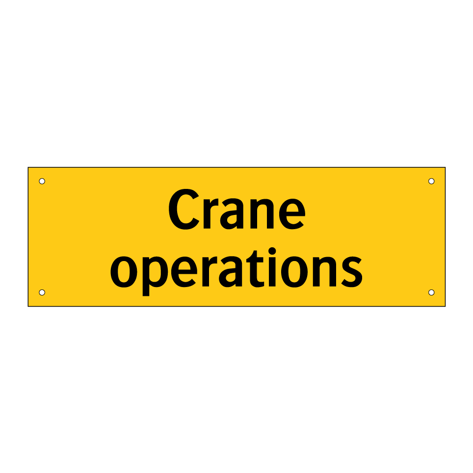 Crane operations