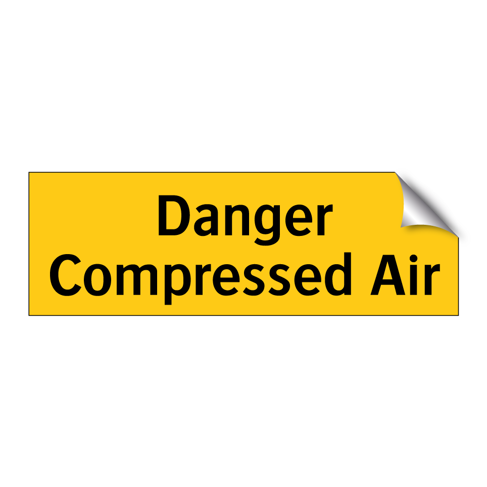 Danger Compressed Air