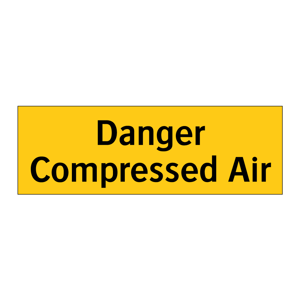 Danger Compressed Air