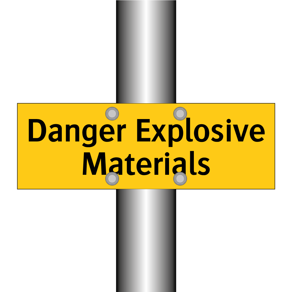 Danger Explosive Materials