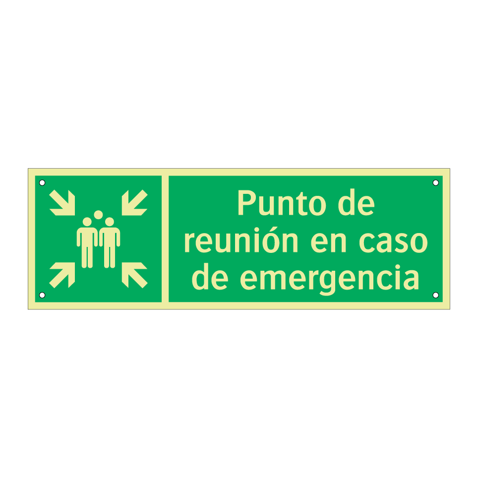 Punto de reunión en caso de emergencia