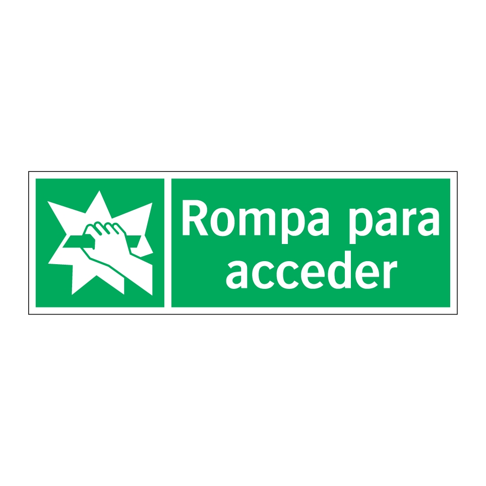 Rompa para acceder