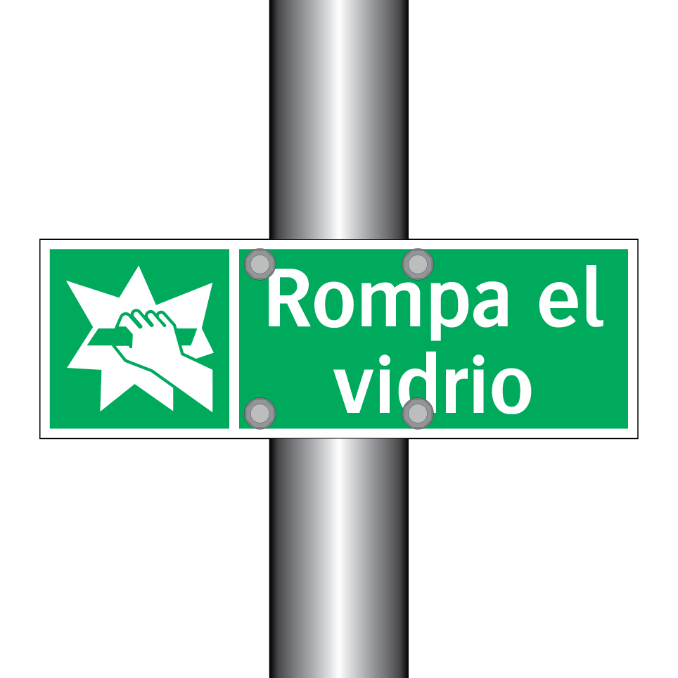 Rompa el vidrio
