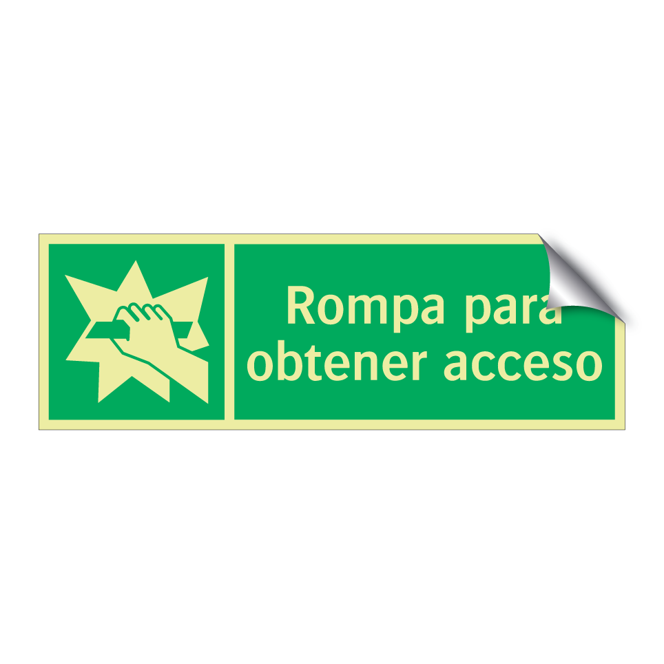 Rompa para obtener acceso