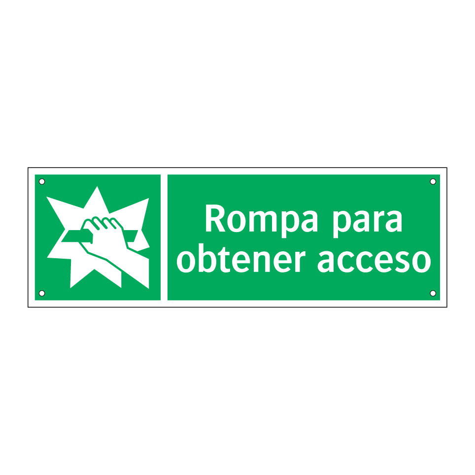 Rompa para obtener acceso