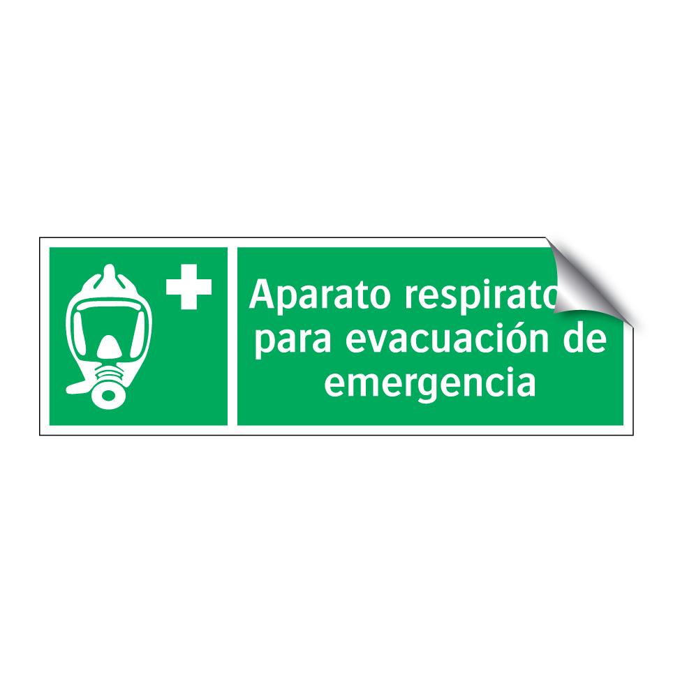 Aparato respiratorio para evacuación de emergencia