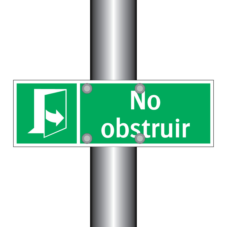 No obstruir