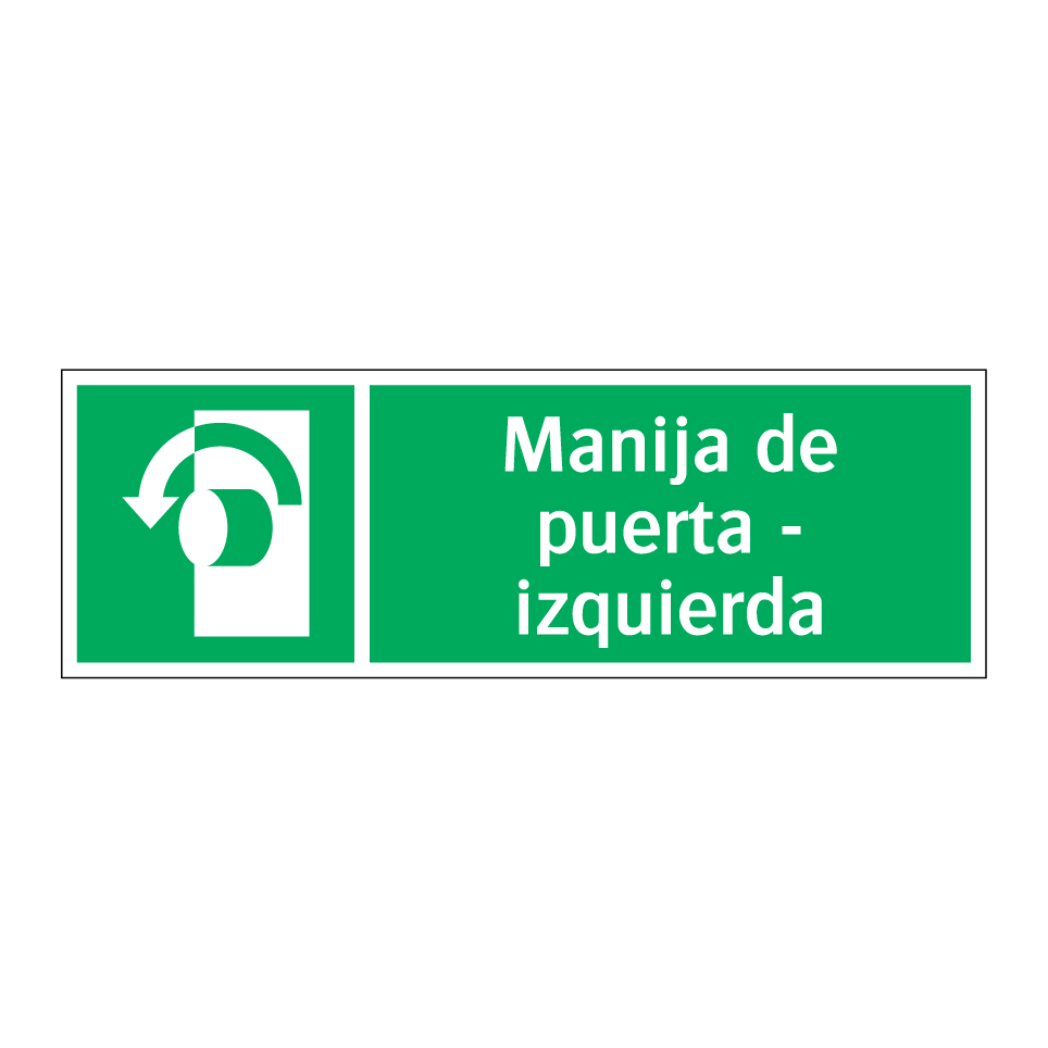 Manija de puerta - izquierda