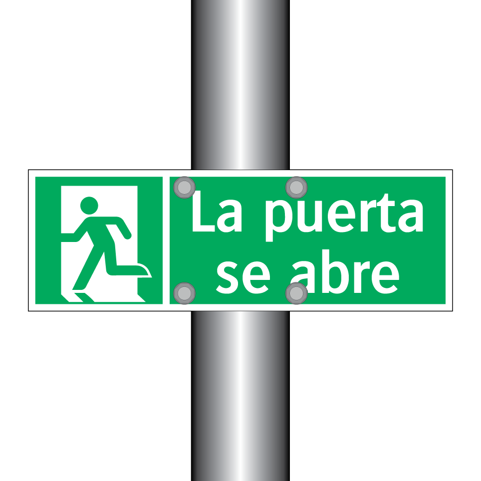 La puerta se abre