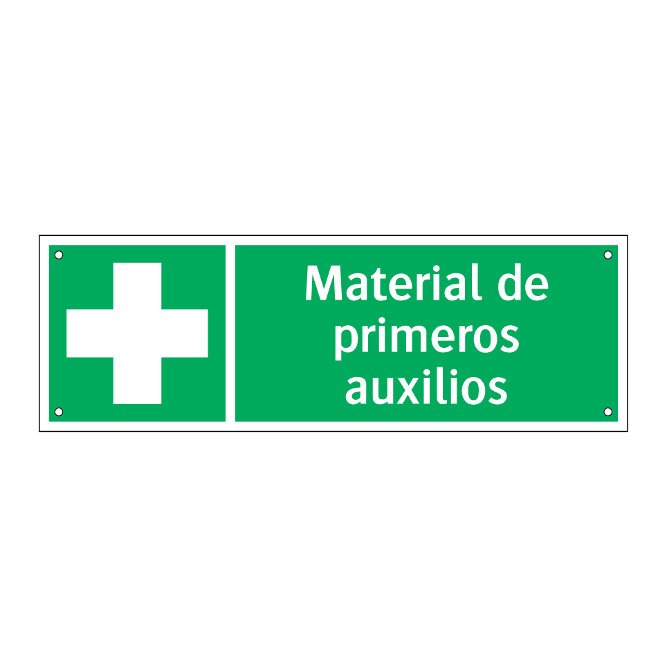 Material de primeros auxilios