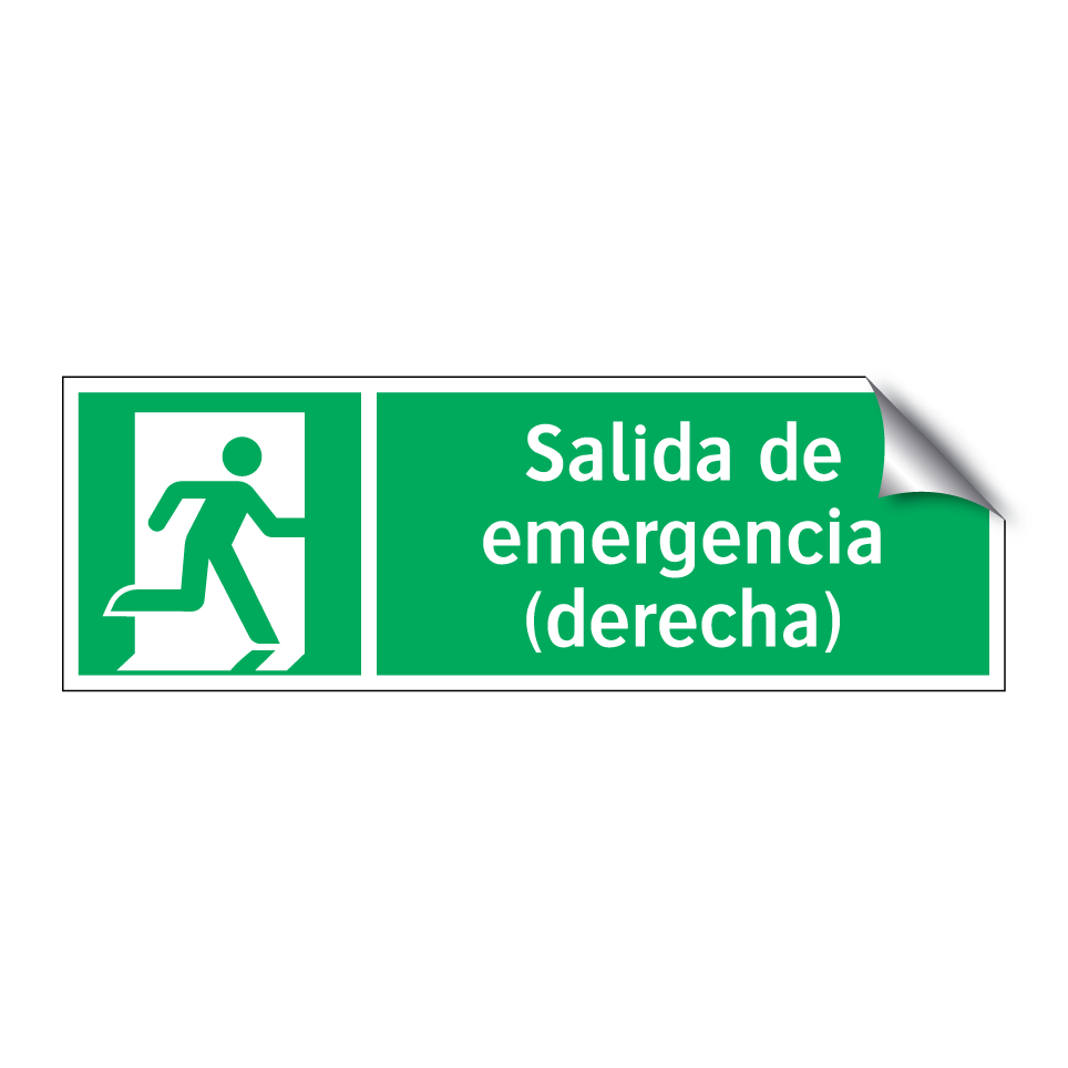 Salida de emergencia (derecha)