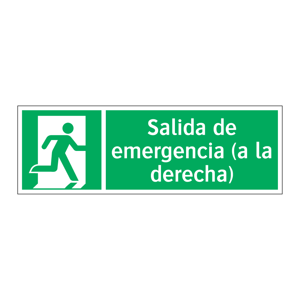 Salida de emergencia (a la derecha)