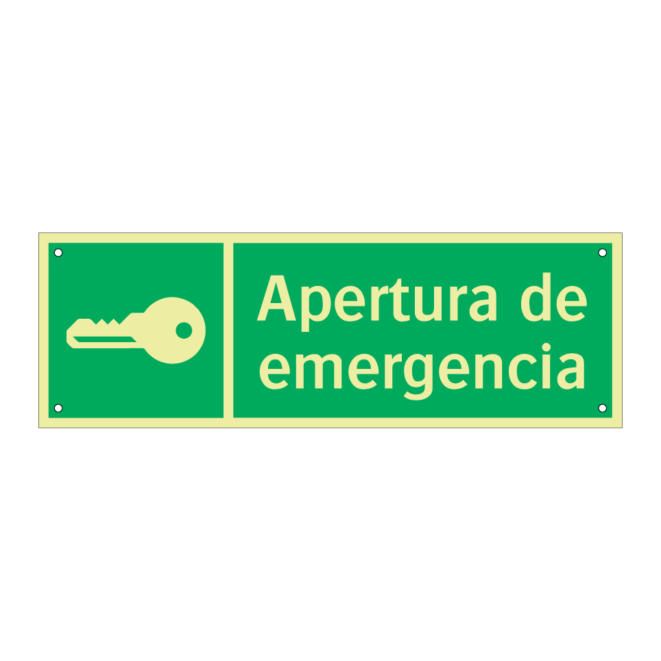 Apertura de emergencia