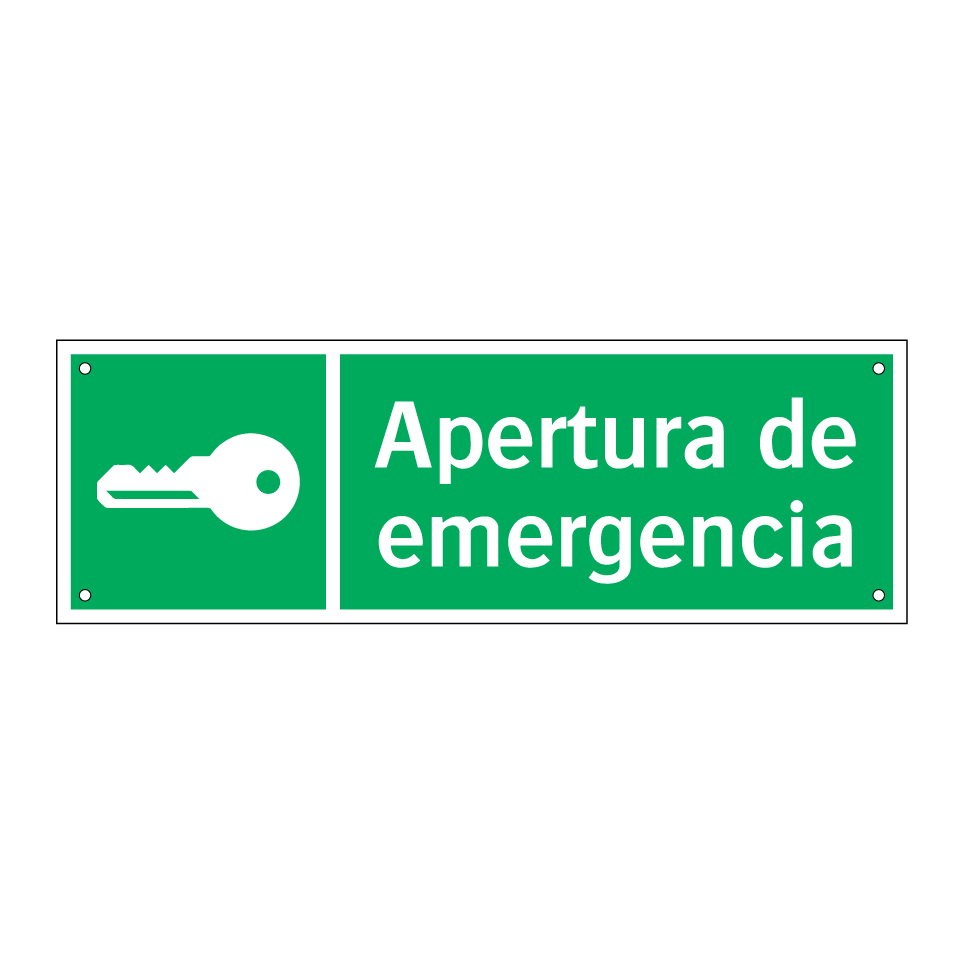 Apertura de emergencia
