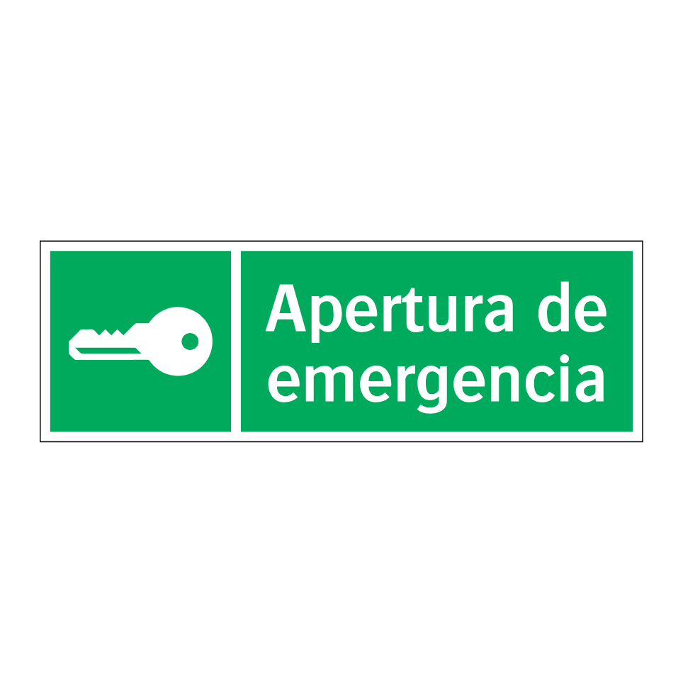 Apertura de emergencia