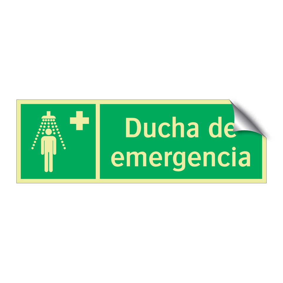 Ducha de emergencia