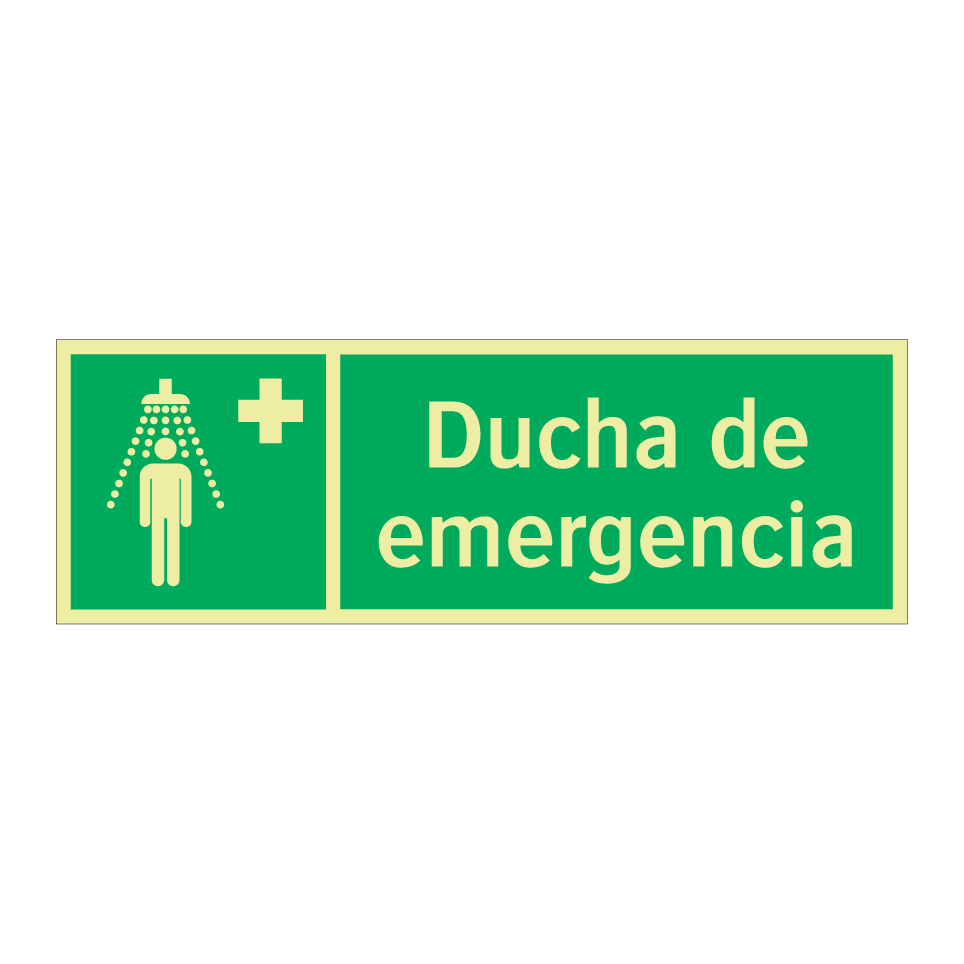 Ducha de emergencia