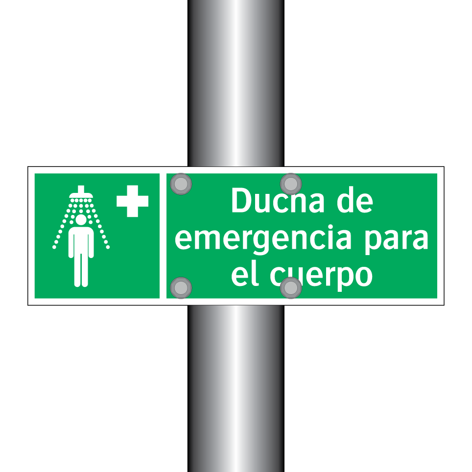 Ducha de emergencia para el cuerpo