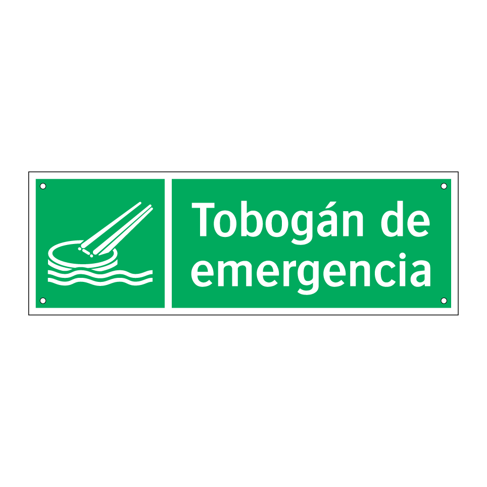 Tobogán de emergencia